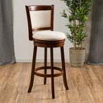 Amazon.com: Great Deal Furniture | Davis | Fabric Swivel Bar Stool