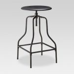 Industrial Swivel Barstool - Black - Threshold™ : Target