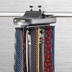 Amazon.com: Ampersand Revolving Illuminating Belt and Tie Rack: Home