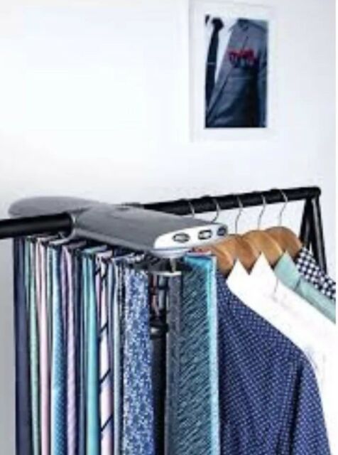 Sharper Image Quiet Power Motorized Tie Rack (SI614) for sale online