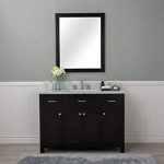 Norwalk 48 in. Single Bathroom Vanity in Espresso with Carrera