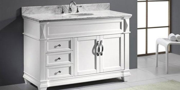 White Bathroom Vanity u2013 A Choice of Class u2013 darbylanefurniture.com