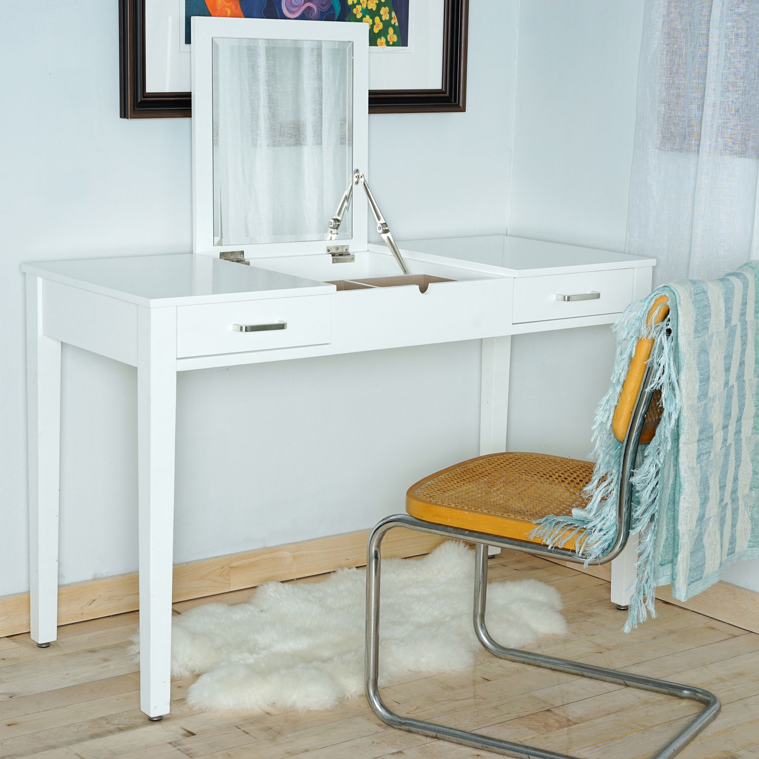 White Vanity Desk | Pier 1