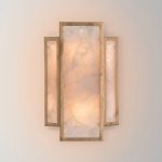 John-Richard Collection Calcite 2-Light Wall Sconce