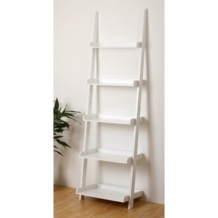 Distressed White Bookshelf | Wayfair