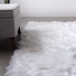 Amazon.com: Super Area Rugs Soft Faux Fur Sheepskin Shag Silky Rug