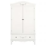 Toulouse White Double Wardrobe | Dunelm