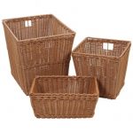 Plastic Wicker Baskets