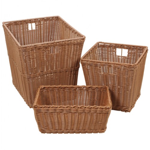 Plastic Wicker Baskets