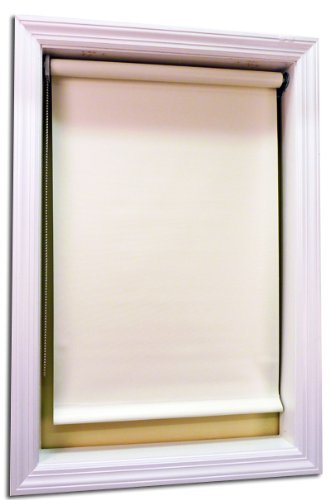 Cheap Vinyl Window Shades-Room Darkener-Ivory