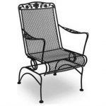 Meadowcraft Dogwood Wrought Iron Coil Spring Dining Chair - Price