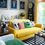 How To Design With And Around A Yellow Living Room Sofa