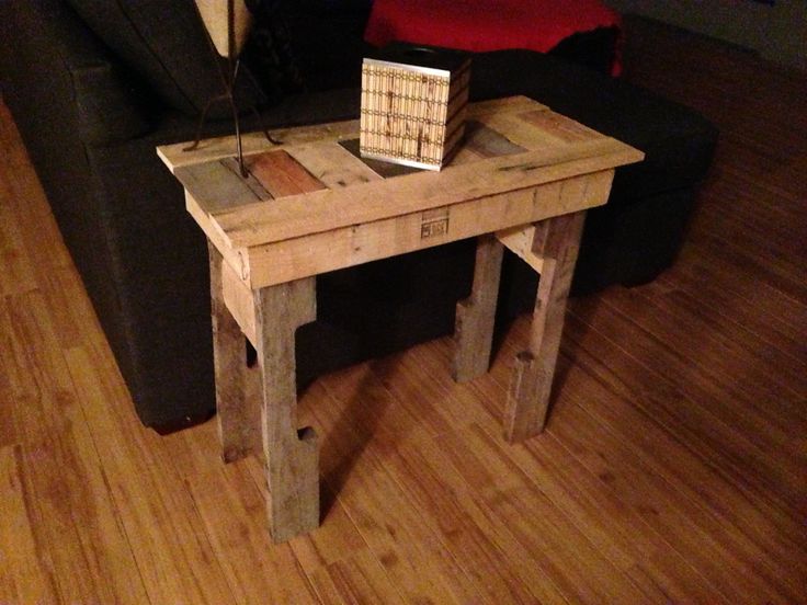 Homemade side table