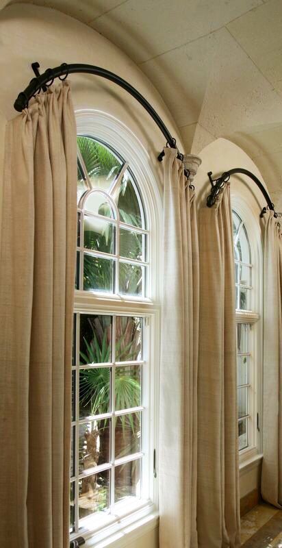 An Overview of Arched windows
treatments