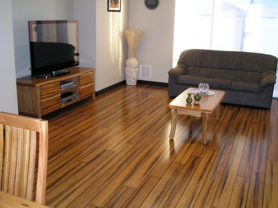 Bamboo floor