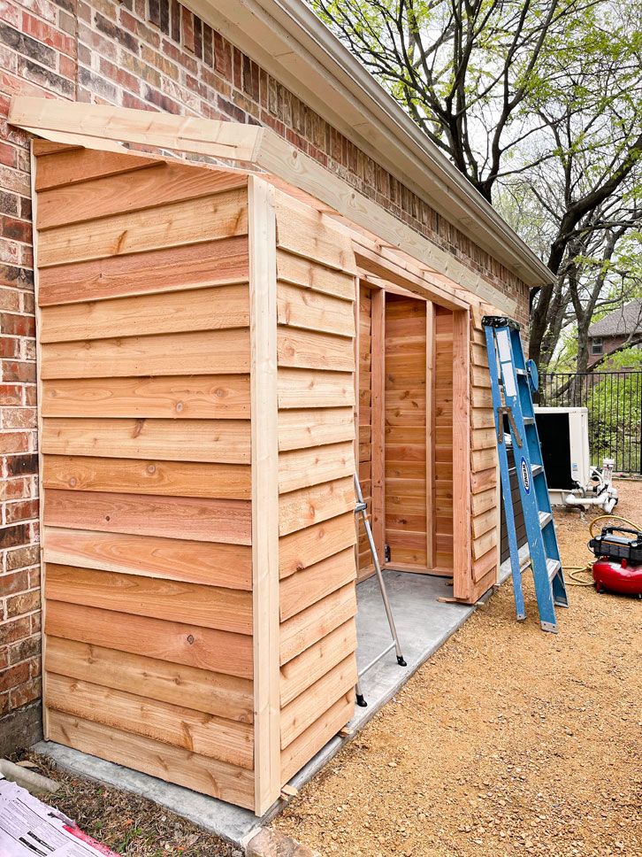 Install a Cedar Shed in your
Backyard