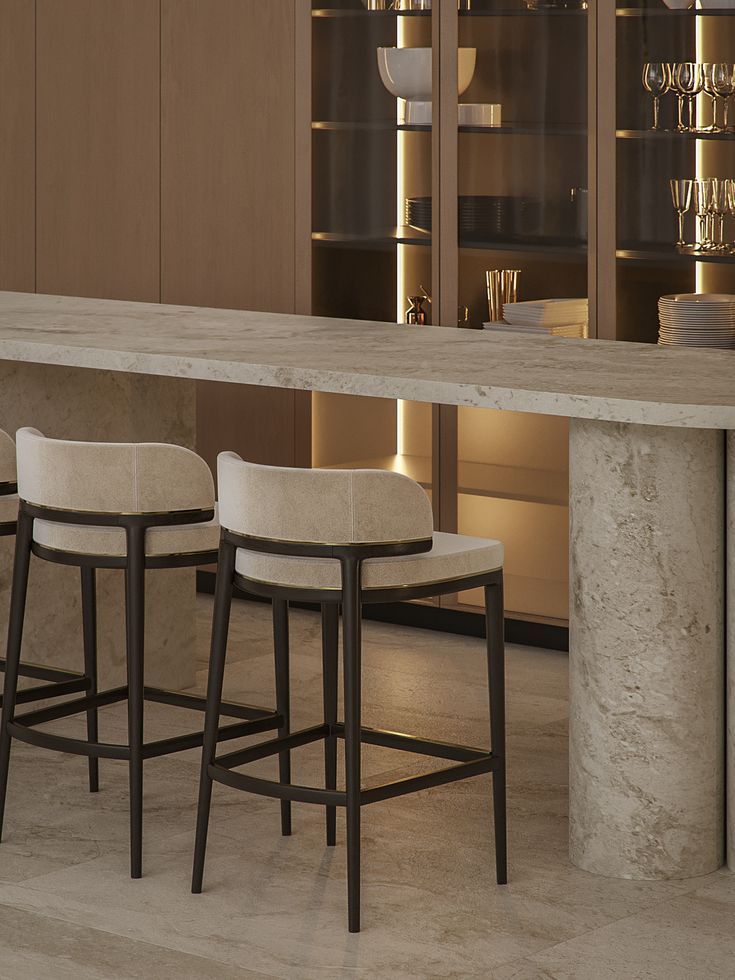 Contemporary Bar Stools Collections for Beautiful Kitchen Design