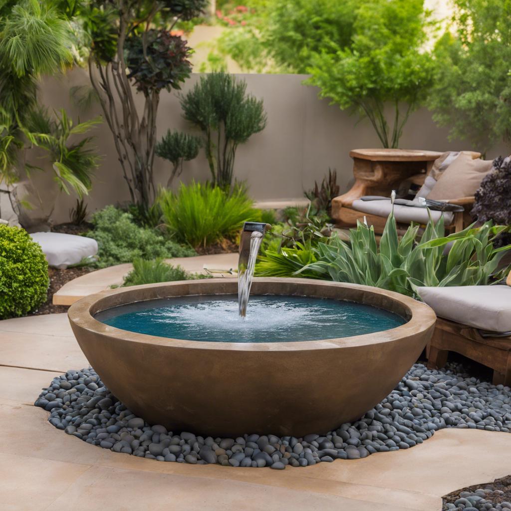 Creating a Relaxing Oasis with Water ‌Features in Your⁤ Backyard Design