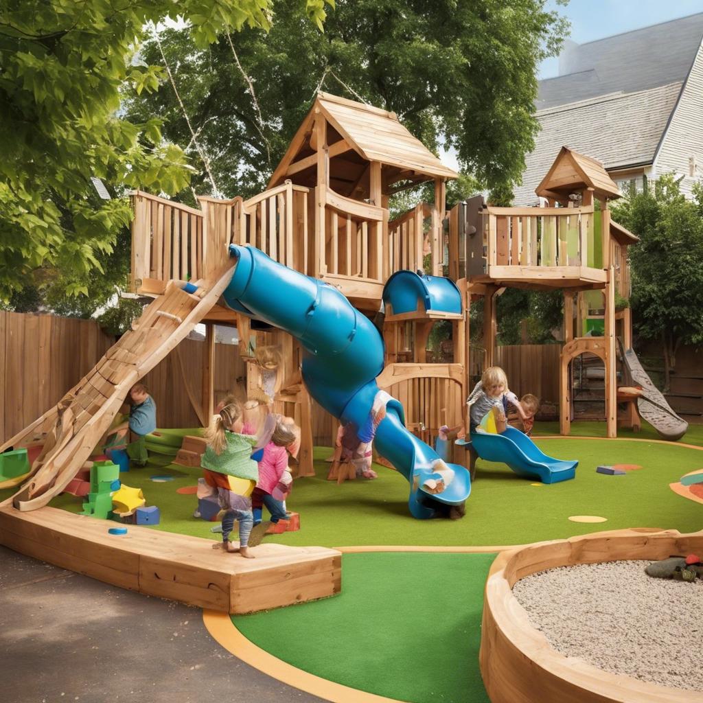 Creative Play Areas for Children⁤ to Encourage Outdoor Engagement in Your Backyard⁤ Design