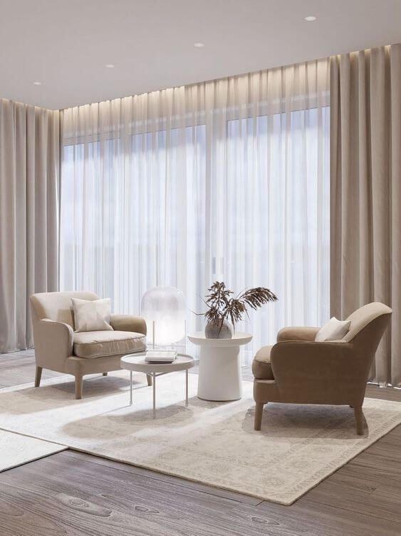 Interior Curtain Ideas for Living Room