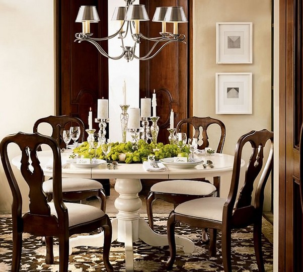 Dining room table decoration