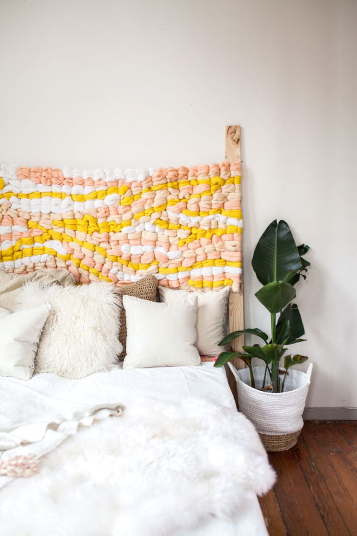 How to Make a Woven Headboard