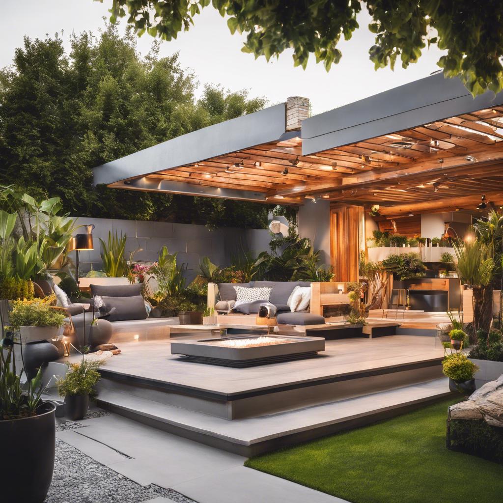 Embracing Technology in‍ Your Innovative Backyard⁣ Design Ideas