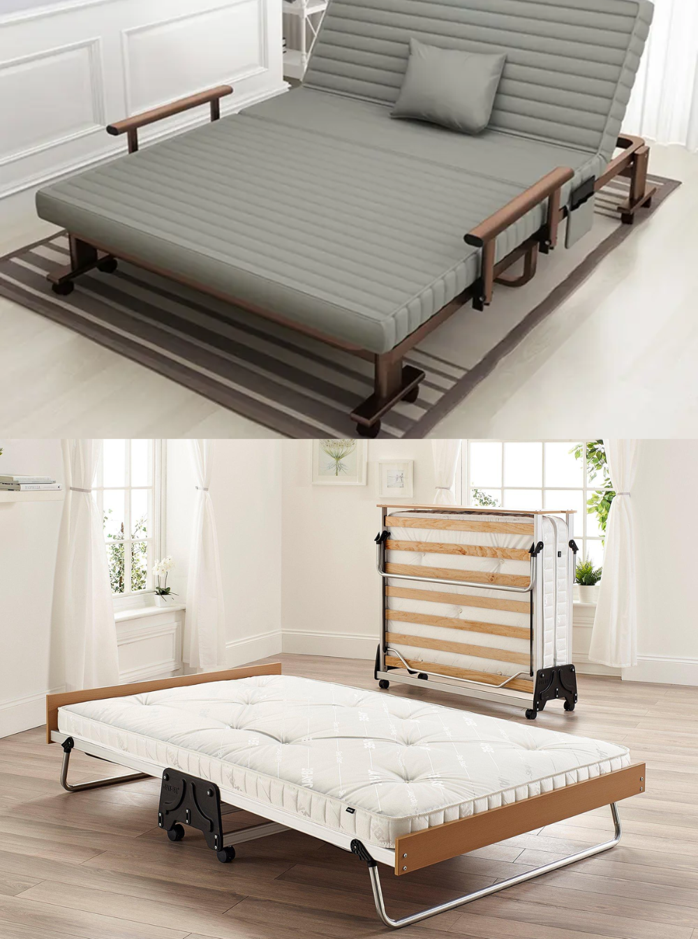 Full size folding mattress –  various designs and colors