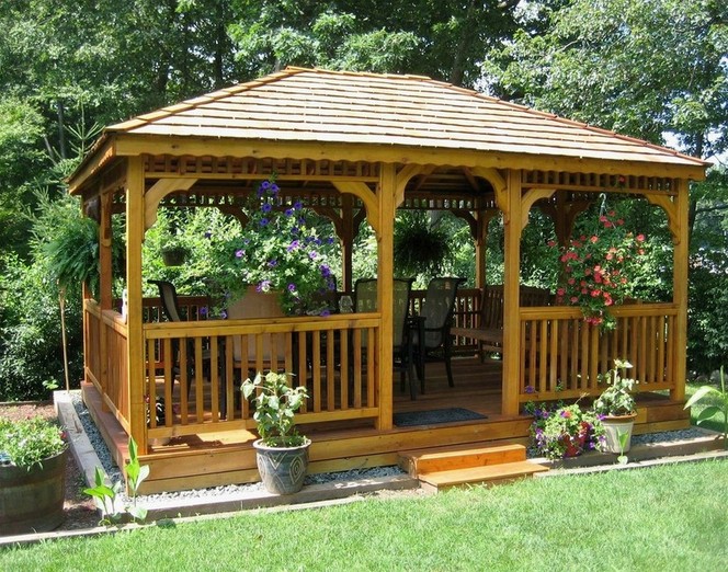 Gazebo tent design