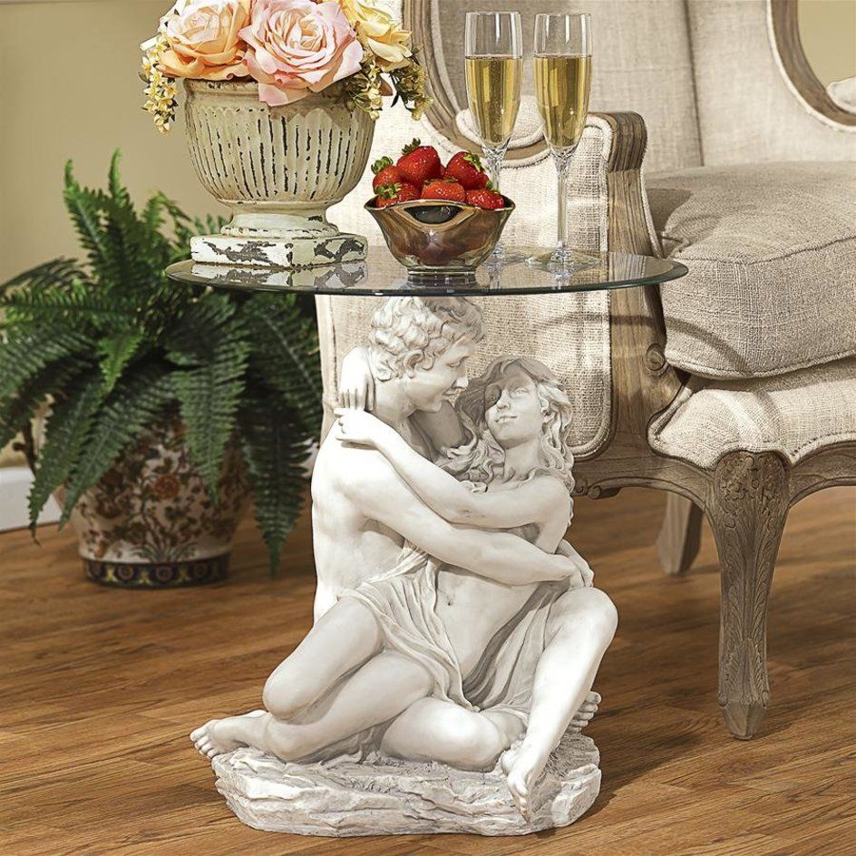 Beautiful Glass Top End Tables Collections