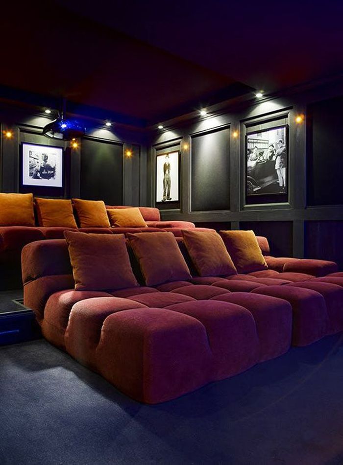 Unique Look for Home Theater Furniture