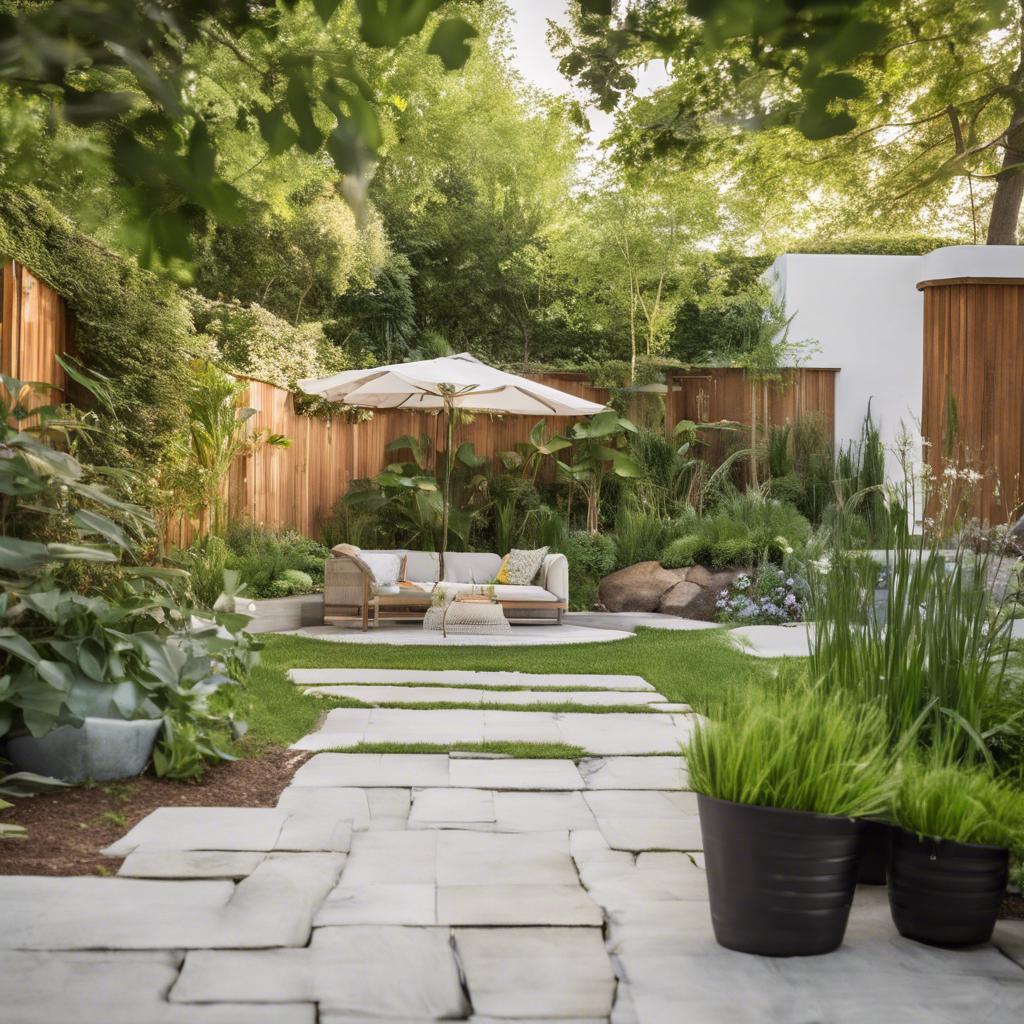 Incorporating ‌Sustainable and‍ Eco-Friendly Elements into Your ‌Backyard Design