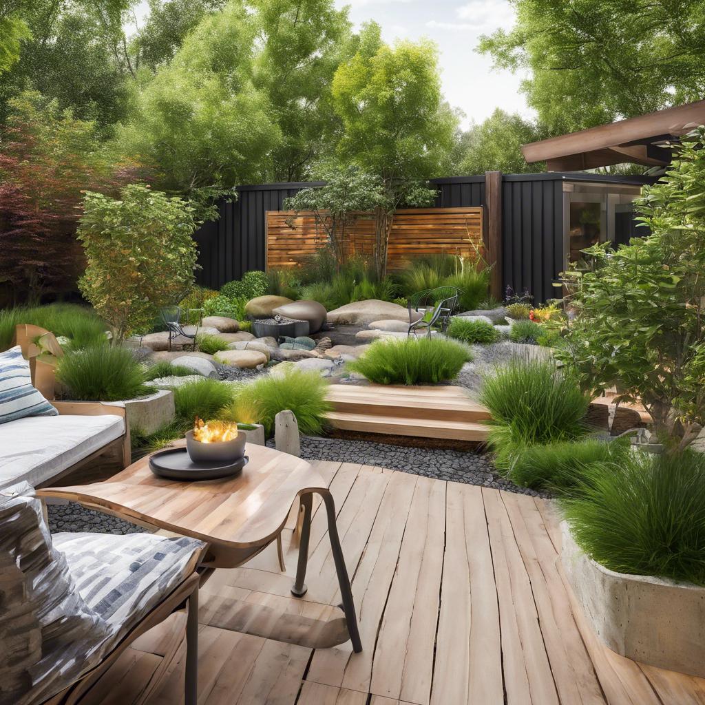 Incorporating Sustainable Elements in ⁤Your Creative⁤ Backyard ⁣Design