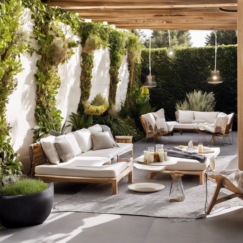 Innovative Furniture‍ Ideas⁣ for a​ Stylish and Functional Outdoor Space