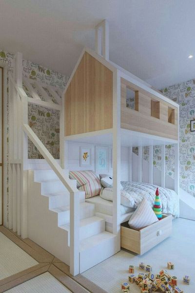 15 Bed Selections for Kids Room Design