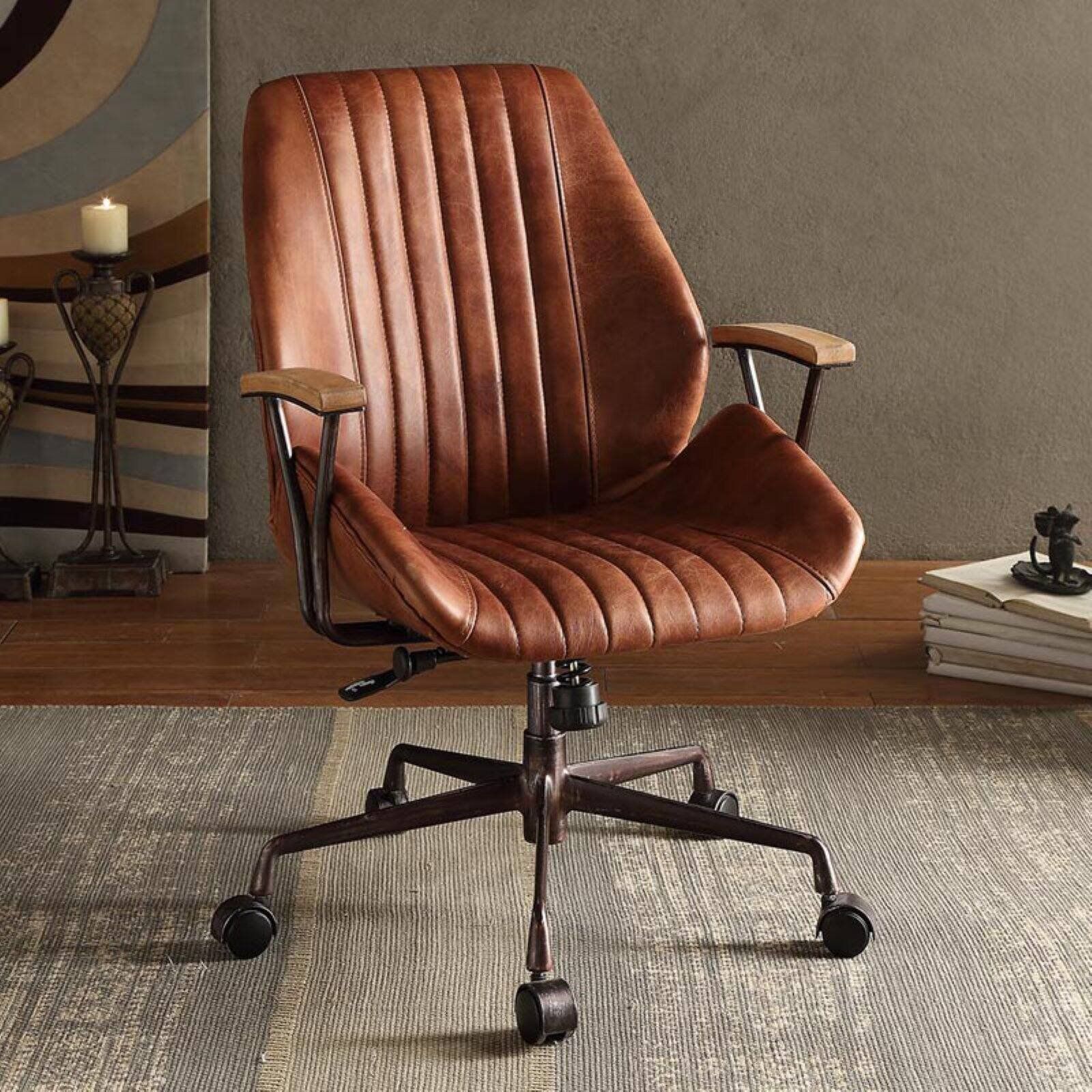 Leather office chair: types and usage