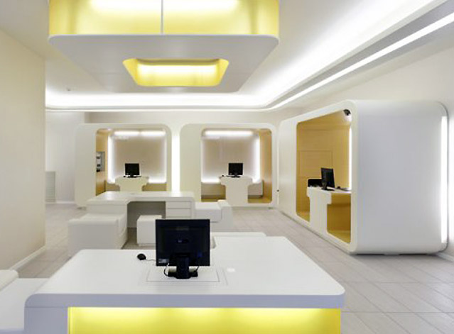 Bright design interior