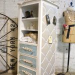 Shabby Chic Dresser Painted Cottage Chic Romantic French Dresser Armoire Lingeri