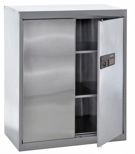 Lockable storage cabinets