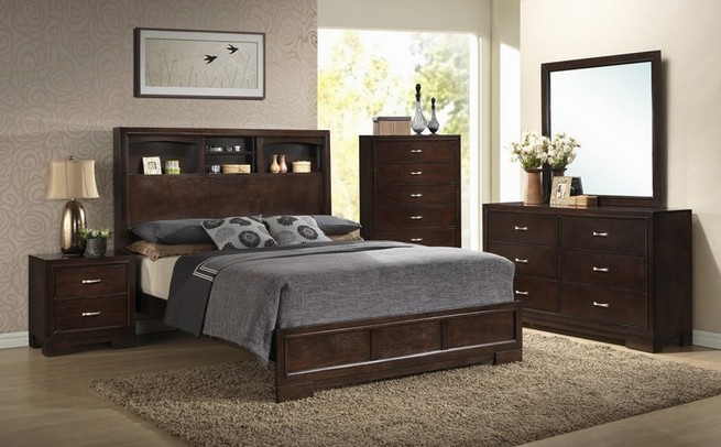 Queen bedroom sets with closet space