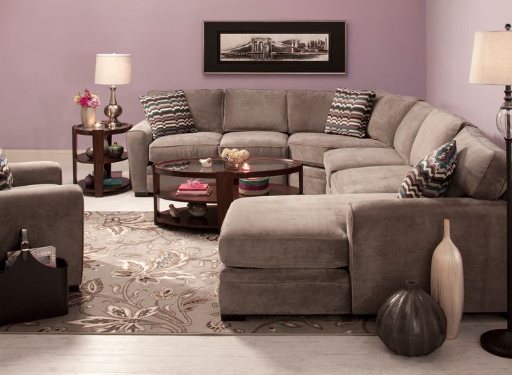 Artemis II 4-pc. Microfiber Sectional Sofa