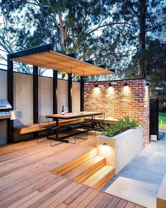 Modern patio cover ideas