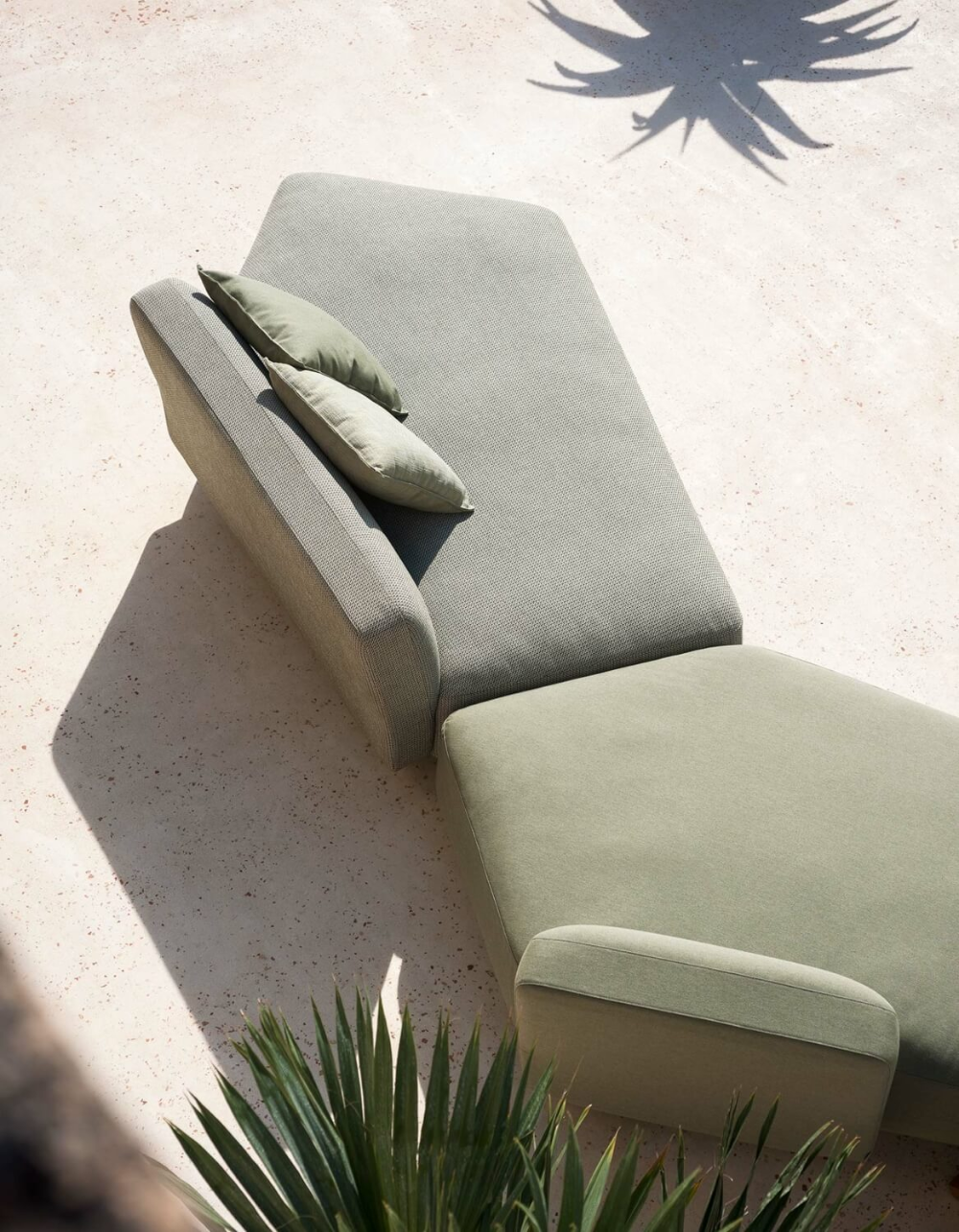 Go soft on a Seat by Using
Outdoor Couches