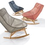 sebastian herkner's outdoor mbrace chair collection for dedon at imm cologne