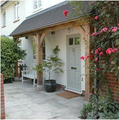 Elegant and Decorative Porch
Canopy