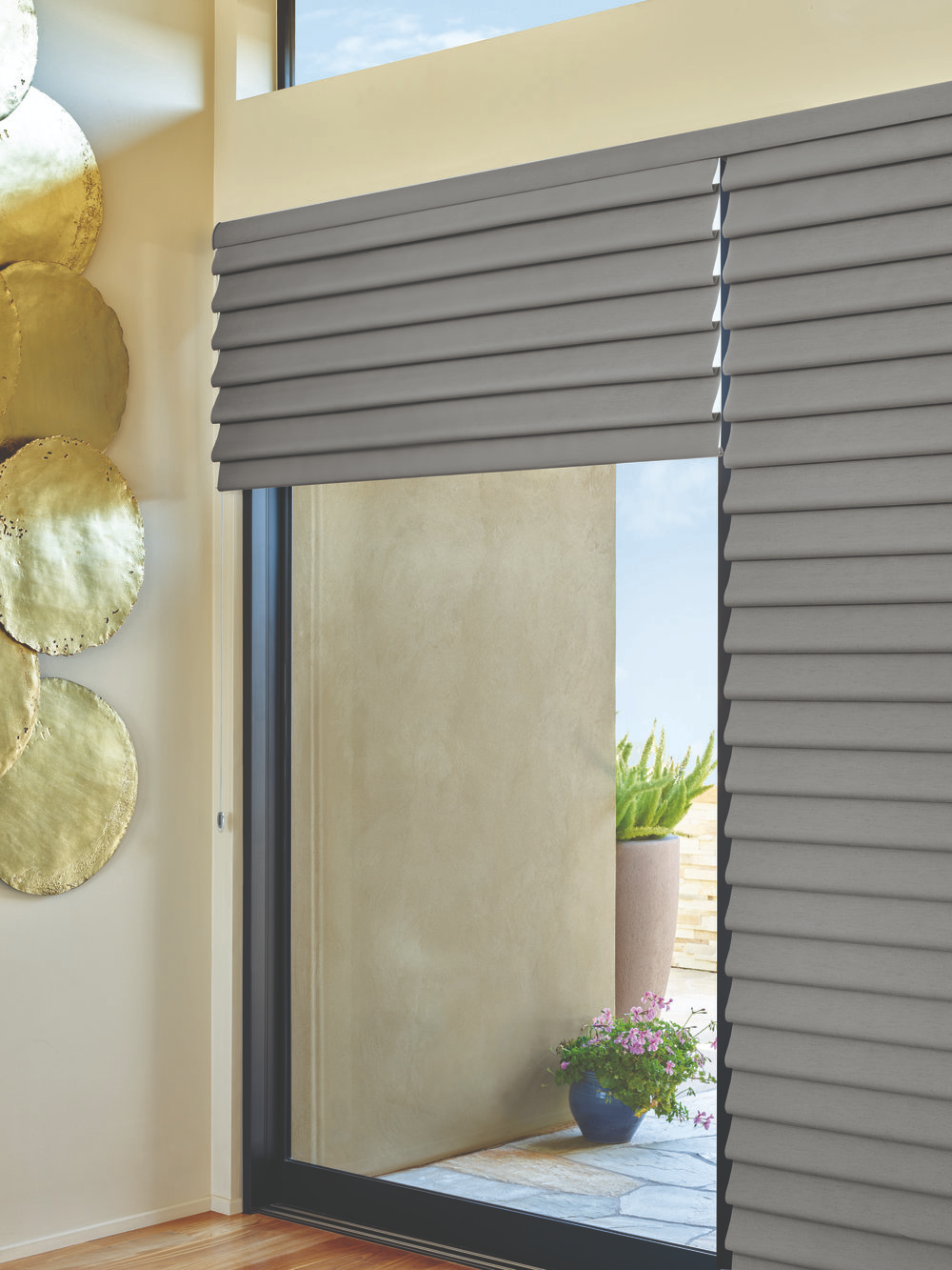 Types of Sliding door blinds