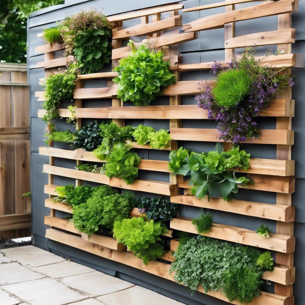 Utilizing ​Vertical Gardens ⁣to Add ‍a Creative Touch to Your Backyard