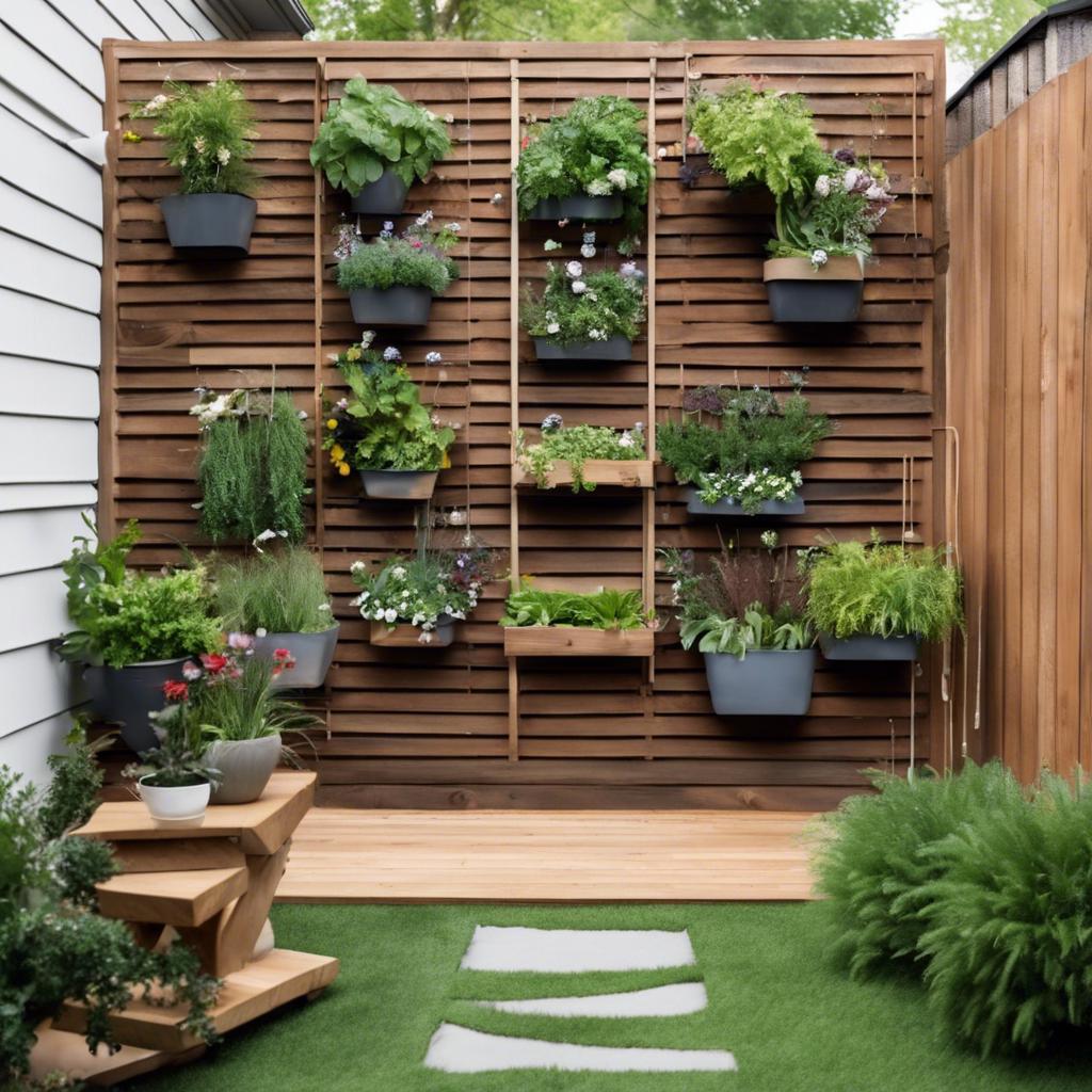 Utilizing ‌Vertical Space for Creative Backyard Gardens