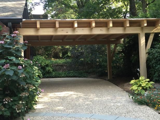 Wooden carports for Protecting
your Car