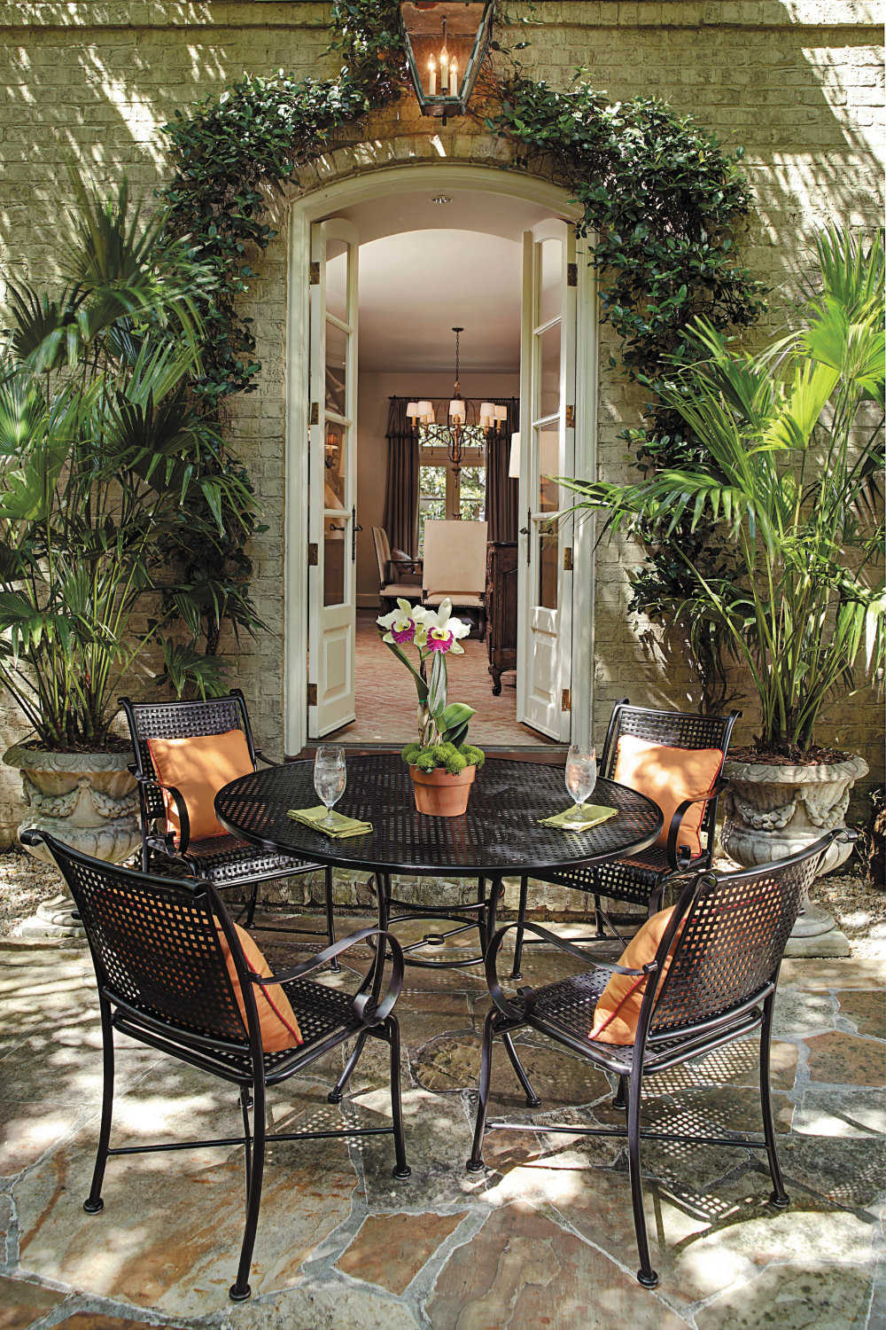 Get a Quality Wrought Iron
patio set